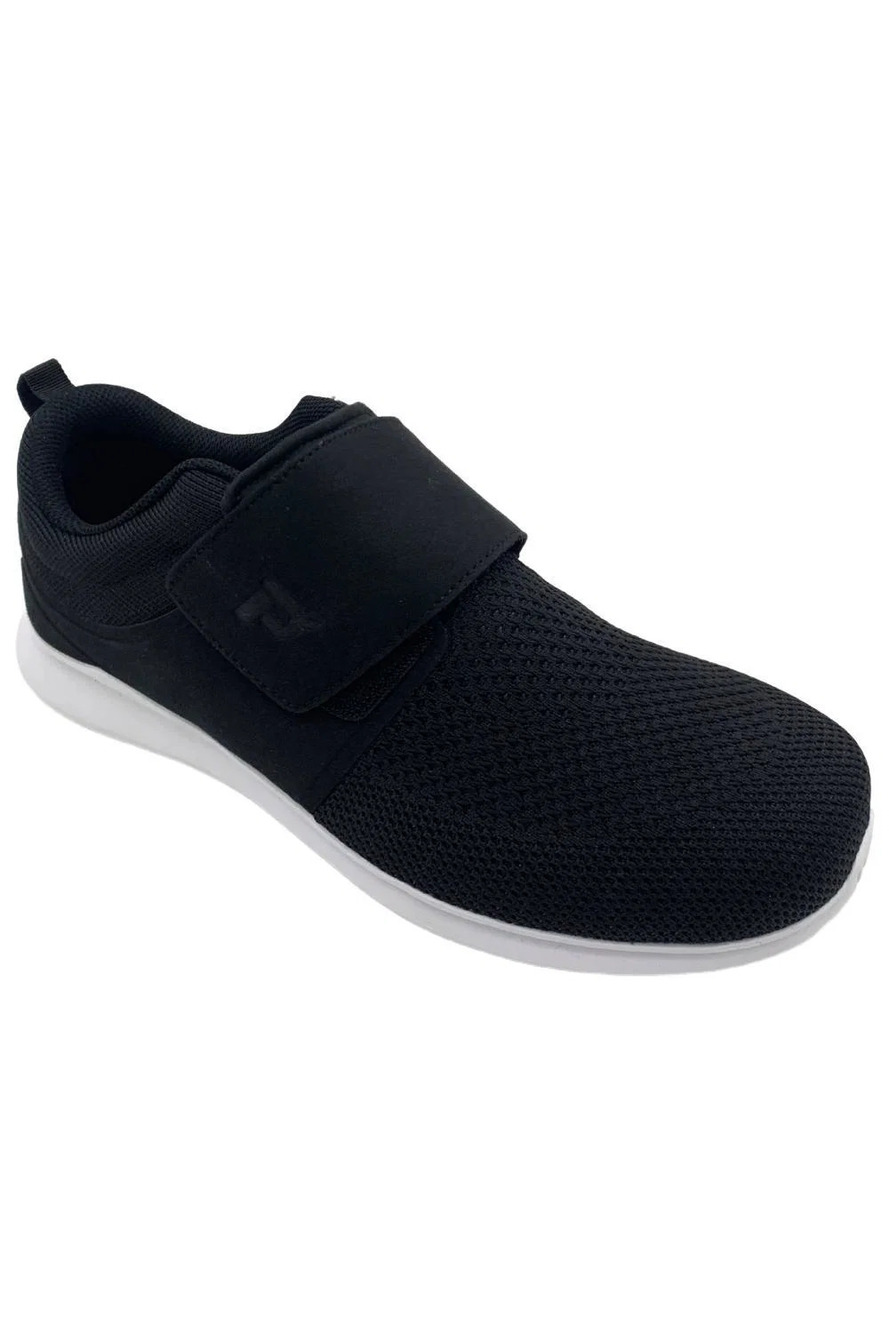 Propét Men's Viator Strap Walking Sneaker Black - Extra Wide